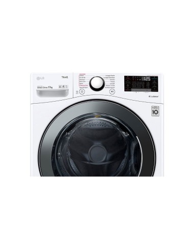 LG F1P1CY2W Lavatrice Intelligente AIDD 17kg Vapore TurboWash 1100 Giri min Carica frontale Classe E