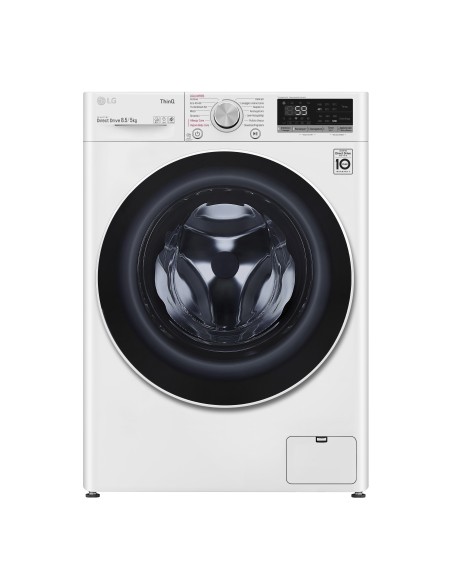 LG F2DV5S8H0E Lavasciuga Slim Intelligente AIDD 8.5 5kg Vapore TurboWash 1200 Giri min Carica frontale Classe E