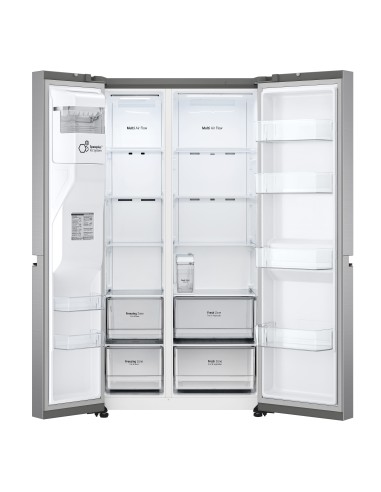 LG GSLV71PZTM Side by side Libera installazione Inox Premium 635 L