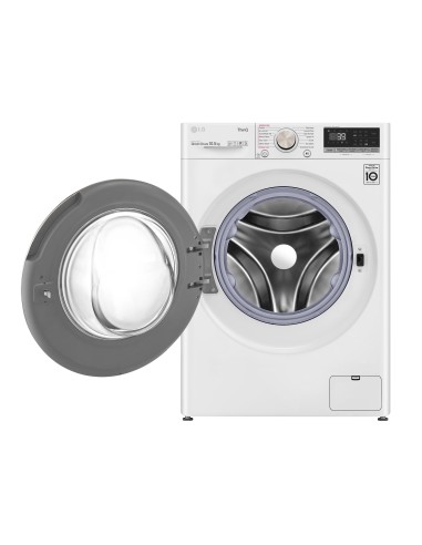 LG F6WV710SGA lavatrice Smart AI DD Libera Installazione Autodose Vapore TurboWash 360 10.5 kg Caricamento frontale A Oro Rosa