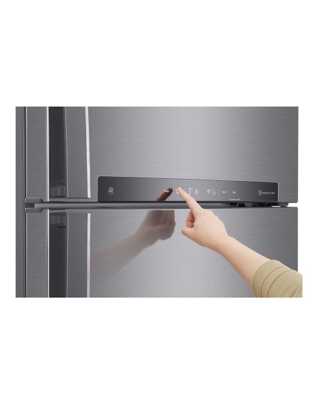 LG GTB744PZHZD frigorifero con congelatore Libera installazione 506 L E Acciaio inossidabile