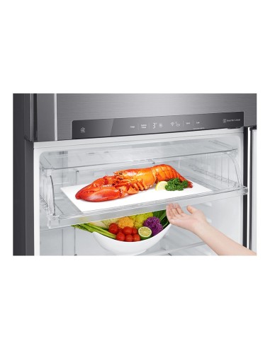 LG GTB744PZHZD frigorifero con congelatore Libera installazione 506 L E Acciaio inossidabile