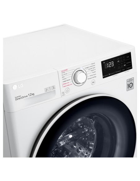 LG F4WV312S0E Lavatrice Intelligente AIDD 12kg Vapore 1400 Giri min Carica frontale Classe B