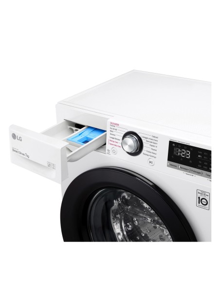 LG F2WV3S7S6E Lavatrice Slim Intelligente AIDD 7kg Vapore 1200 Giri min Carica frontale Classe D