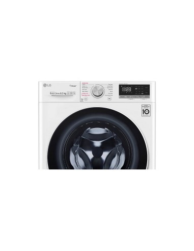 LG F2WV5S8S0E Lavatrice Slim Intelligente AIDD 8.5kg Vapore TurboWash 1200 Giri min Carica frontale Classe C
