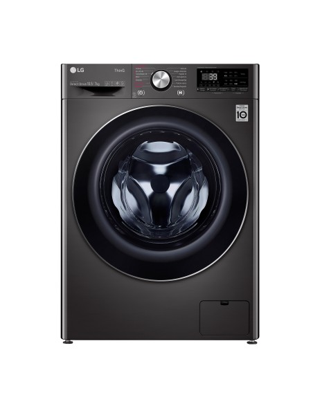 LG F4DV710H2SE Lavasciuga Intelligente AIDD 10,5 7 kg Vapore TurboWash 360 1400 Giri min Carica frontale Classe E