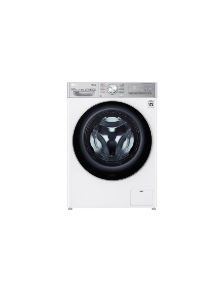 LG F4DV912H2EA lavasciuga Libera installazione Caricamento frontale Nero, Bianco E