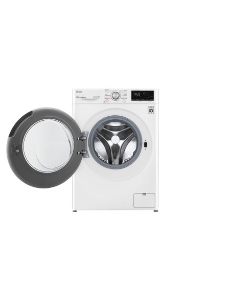 LG F4WV308S4B lavatrice Caricamento frontale 8 kg 1400 Giri min B Bianco