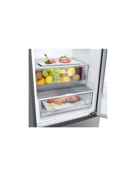 LG GBP62PZNBC frigorifero con congelatore Libera installazione 384 L B Acciaio inossidabile