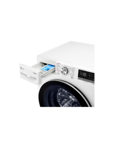 LG F4WV709S1E Lavatrice Intelligente AIDD 9kg Vapore TurboWash 360 1400 Giri min Carica frontale Classe A
