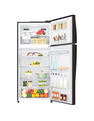 LG GTF744BLPZD frigorifero con congelatore Libera installazione 509 L E Nero