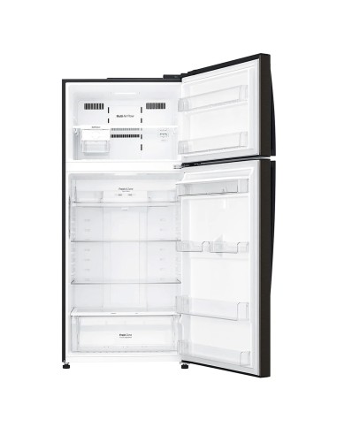 LG GTF744BLPZD frigorifero con congelatore Libera installazione 509 L E Nero