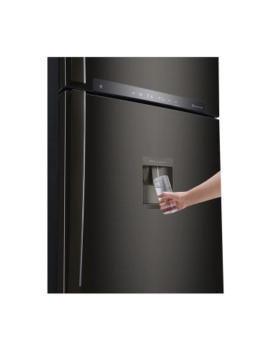 LG GTF744BLPZD frigorifero con congelatore Libera installazione 509 L E Nero