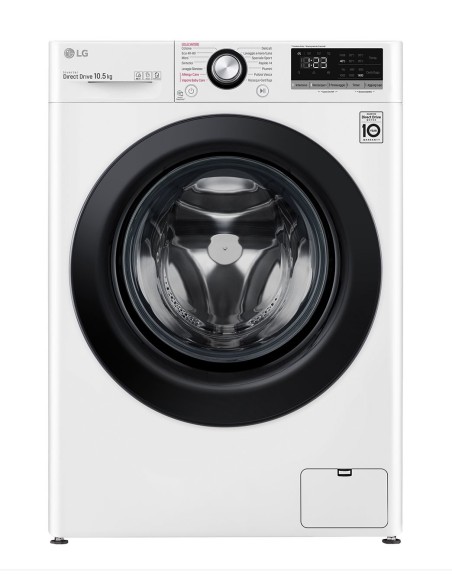 LG F4WV310S6E Lavatrice Intelligente AIDD 10,5kg Vapore 1400 Giri min Carica frontale Classe B