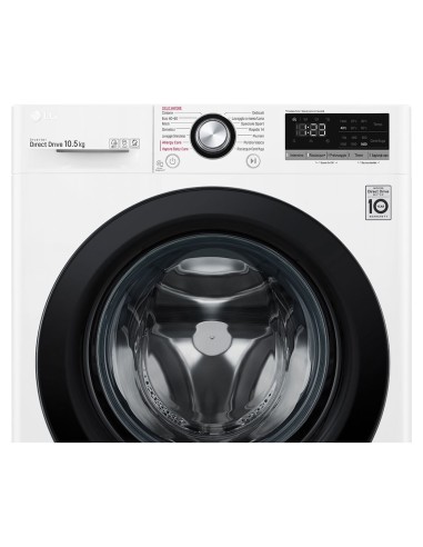 LG F4WV310S6E Lavatrice Intelligente AIDD 10,5kg Vapore 1400 Giri min Carica frontale Classe B