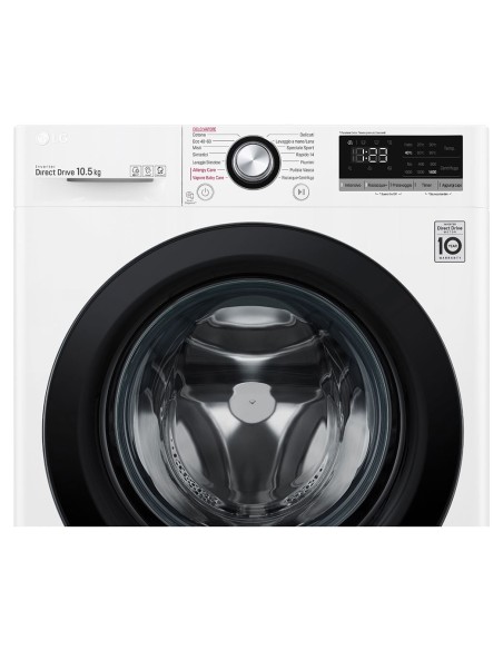 LG F4WV310S6E Lavatrice Intelligente AIDD 10,5kg Vapore 1400 Giri min Carica frontale Classe B