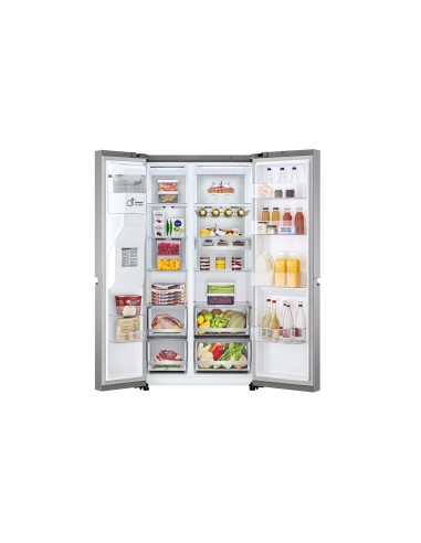 LG GSLV90PZAD frigorifero side-by-side Libera installazione 635 L D Acciaio inossidabile