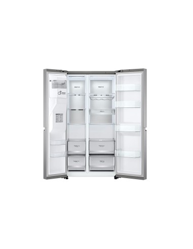 LG GSLV90PZAD frigorifero side-by-side Libera installazione 635 L D Acciaio inossidabile