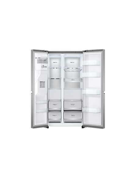 LG GSLV90PZAD frigorifero side-by-side Libera installazione 635 L D Acciaio inossidabile