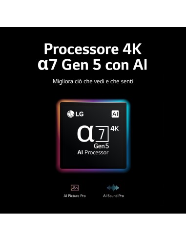 LG OLED 4K 65'' Serie A2 OLED65A26LA Smart TV NOVITÀ 2022