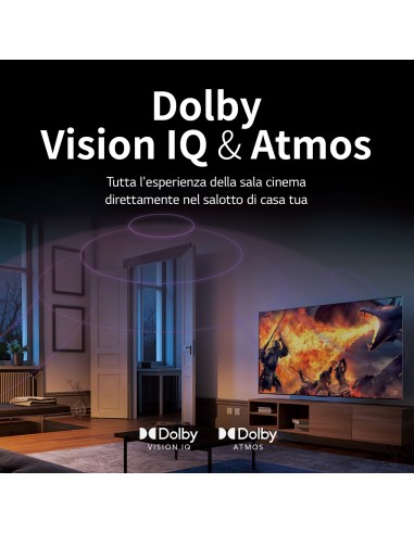 LG OLED 4K 65'' Serie A2 OLED65A26LA Smart TV NOVITÀ 2022