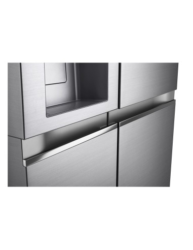 LG GSLV90PZAE Side by side Libera installazione Inox Premium 635 L