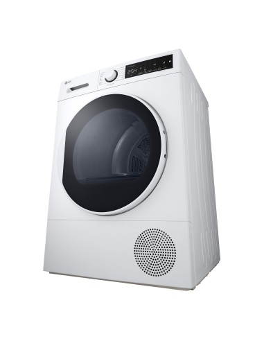 LG Asciugatrice RH80M3AV6R Capacità 8Kg, Classe A++, Tecnologia a Pompa di Calore