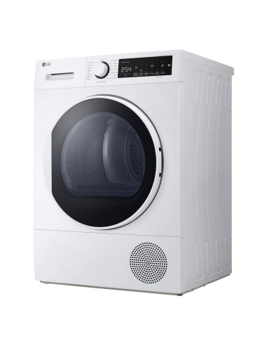 LG Asciugatrice RH80M3AV6R Capacità 8Kg, Classe A++, Tecnologia a Pompa di Calore