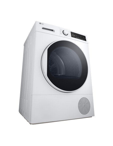 LG Asciugatrice RH80M3AV6R Capacità 8Kg, Classe A++, Tecnologia a Pompa di Calore