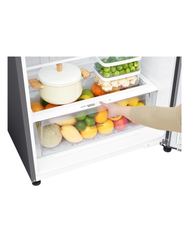 LG GTF744PZHV frigorifero con congelatore Libera installazione 509 L F Acciaio inossidabile