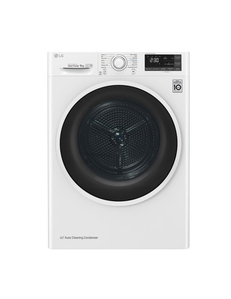LG RH90V5AV6Q asciugatrice 9 kg Pompa di Calore Libera installazione Carica frontale A++