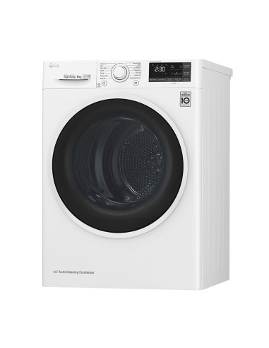 LG RH90V5AV6Q asciugatrice 9 kg Pompa di Calore Libera installazione Carica frontale A++