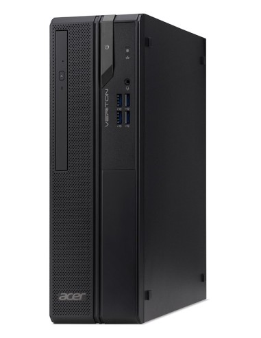 Acer Veriton X VX2690G i5-12400 Desktop Intel® Core™ i5 8 GB DDR4-SDRAM 256 GB SSD Windows 11 Pro PC Nero