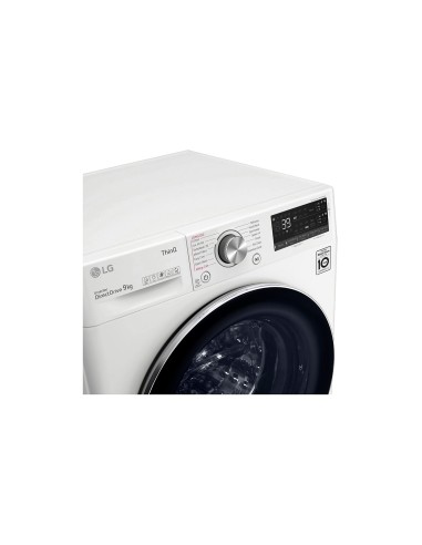 LG F6WV709S2EA lavatrice Caricamento frontale 9 kg 1600 Giri min A Bianco