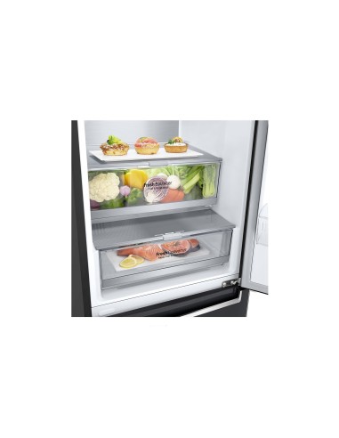 LG GBB72MCVGN frigorifero con congelatore Libera installazione 384 L D Nero