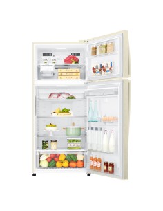 LG GTF744SEPZD frigorifero con congelatore Libera installazione 509 L E Sabbia 2