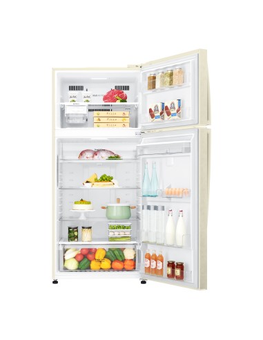 LG GTF744SEPZD frigorifero con congelatore Libera installazione 509 L E Sabbia