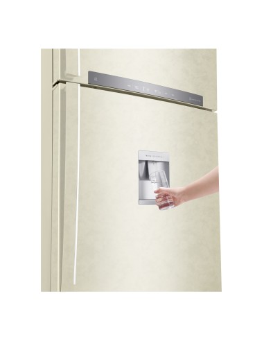 LG GTF744SEPZD frigorifero con congelatore Libera installazione 509 L E Sabbia