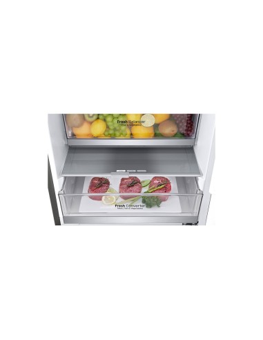 LG GBB72PZVCN1 frigorifero con congelatore Libera installazione 384 L C Acciaio inossidabile