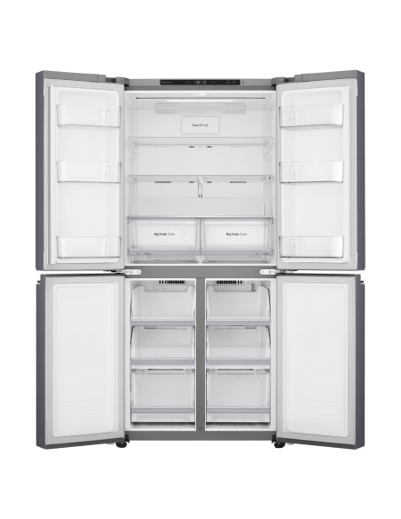 LG GMB844PZFG frigorifero side-by-side Libera installazione 530 L F Metallico, Argento