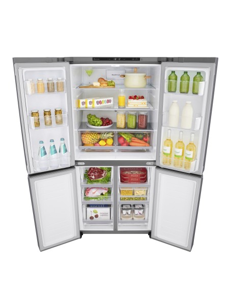 LG GMB844PZFG frigorifero side-by-side Libera installazione 530 L F Metallico, Argento