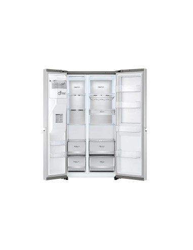 LG GSJV90BSAE frigorifero side-by-side Libera installazione 635 L E Acciaio inossidabile