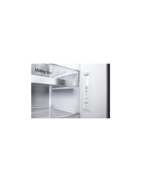 LG GSJV90BSAE frigorifero side-by-side Libera installazione 635 L E Acciaio inossidabile