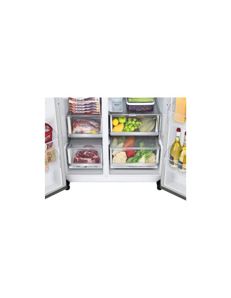 LG GSXV91BSAF frigorifero side-by-side Libera installazione 635 L F Acciaio inossidabile