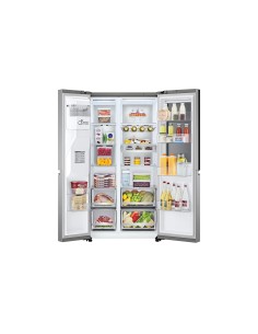 LG GSXV91PZAE frigorifero side-by-side Libera installazione 635 L E Nero, Acciaio inossidabile 2