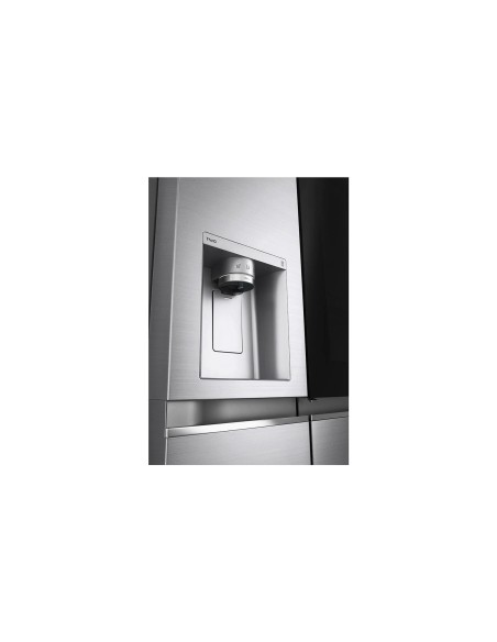 LG GSXV91PZAE frigorifero side-by-side Libera installazione 635 L E Nero, Acciaio inossidabile