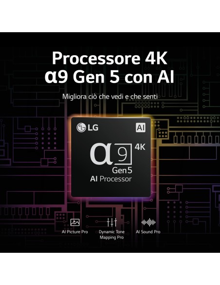 LG OLED 4K 65'' Serie CS6 OLED65CS6LA Smart TV NOVITÀ 2022