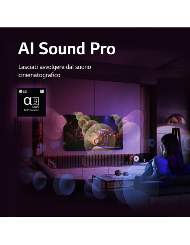 LG OLED 4K 65'' Serie CS6 OLED65CS6LA Smart TV NOVITÀ 2022