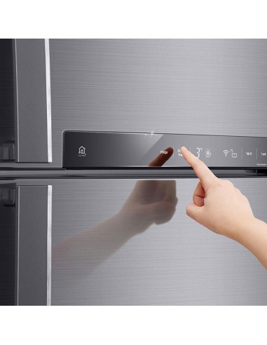 LG GTB574PZHZD Doppia porta , Platino, Argento 438L