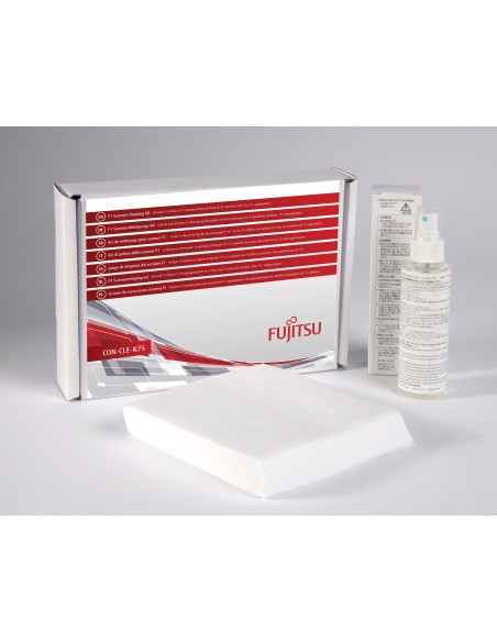 Fujitsu CON-CLE-K75 kit per la pulizia Scanner Panni asciutti per la pulizia dell'apparecchiatura